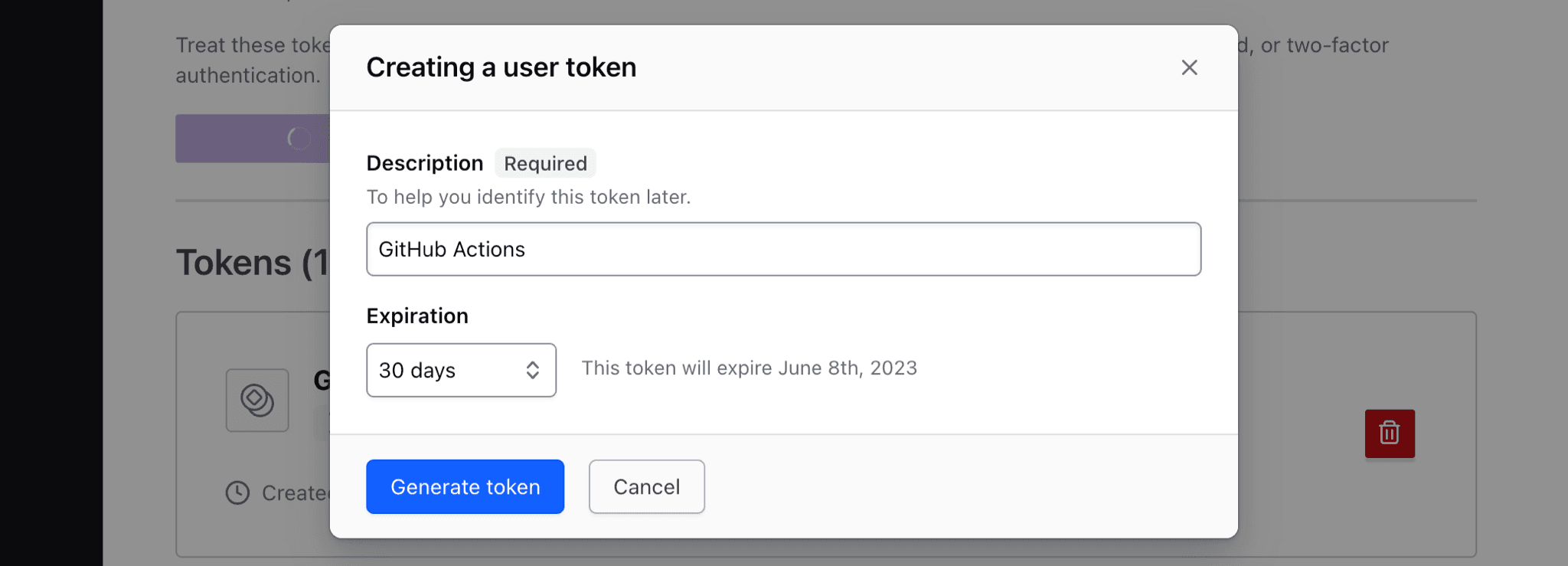 Generate HCP Terraform User Token